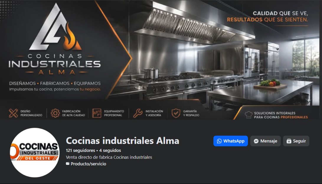 Estafa market place cocinas industriales del oeste ALMA